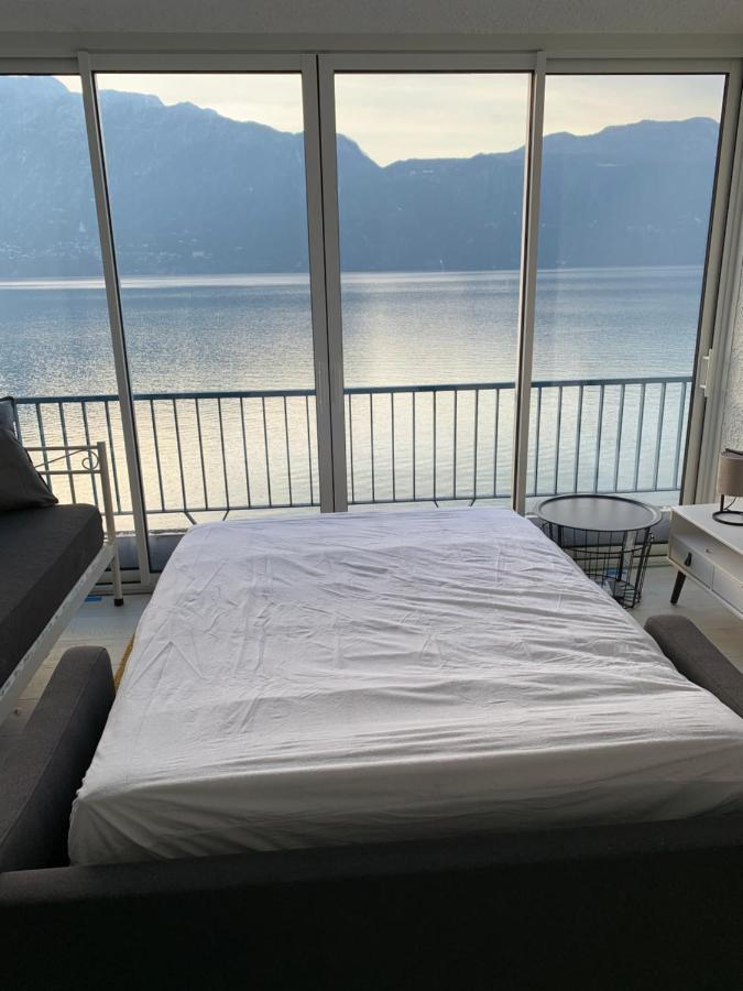 Le Lamartine, Vue Magnifique Face Au Lac Du Bourget Aix-les-Bains Exterior photo