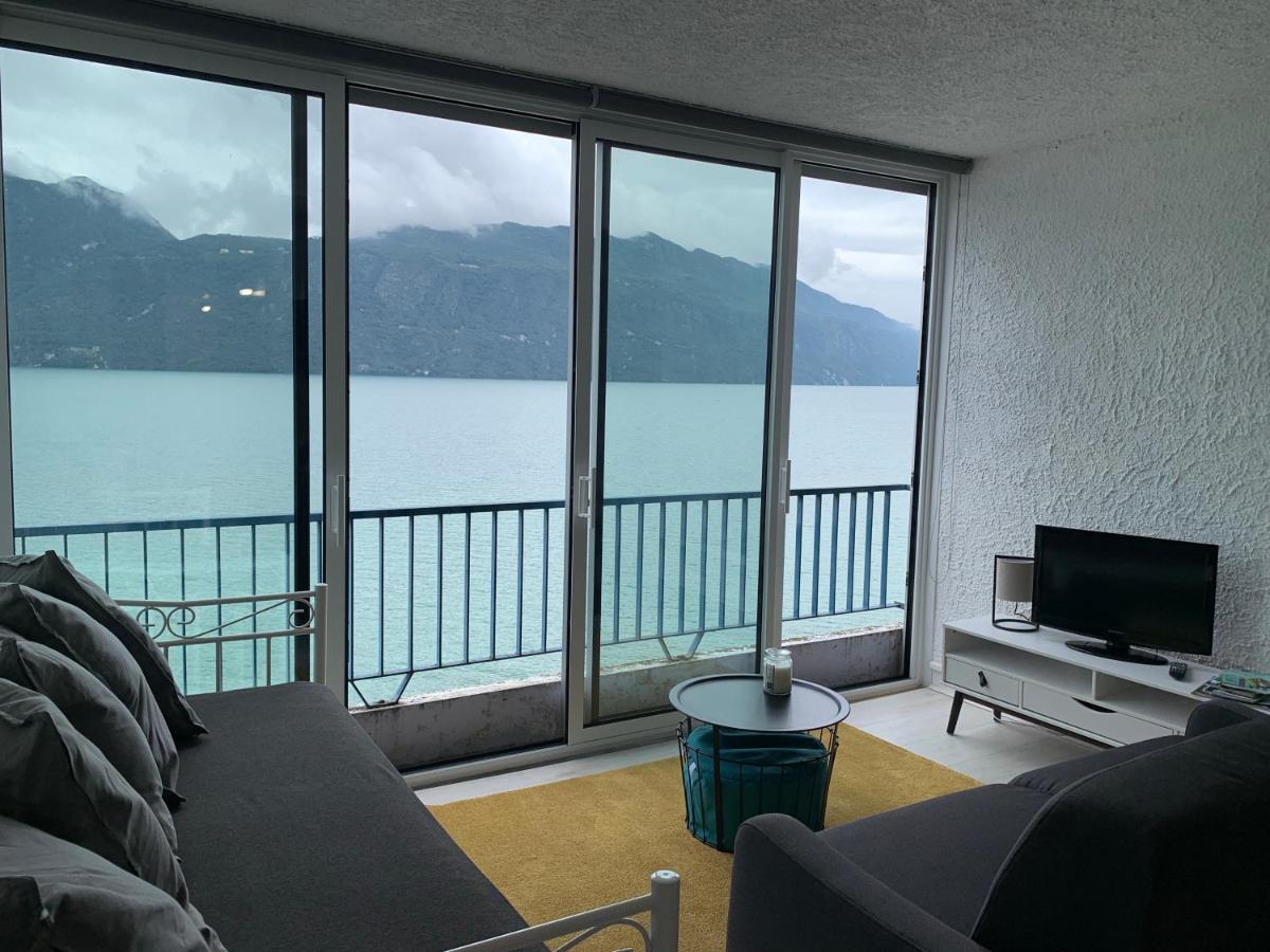 Le Lamartine, Vue Magnifique Face Au Lac Du Bourget Aix-les-Bains Exterior photo
